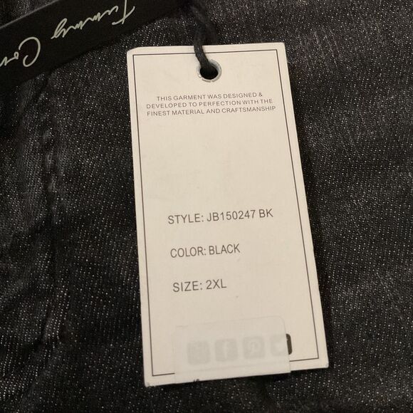 Judy Blue High-Rise Black Denim Shorts - Picture 6 of 11